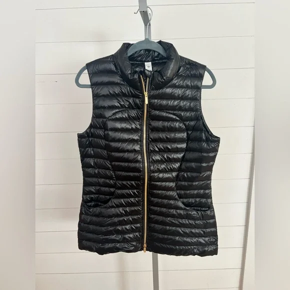 Lululemon Pack It Down Vest Lustre Black NWT Size 10 - Picture 1 of 8